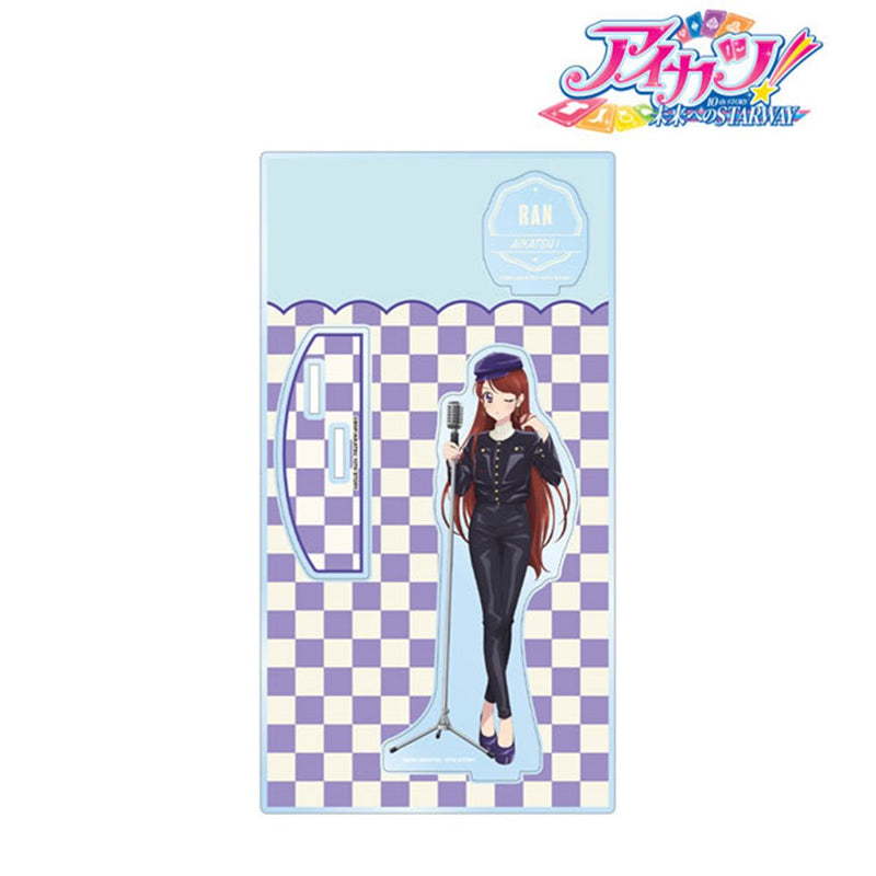 [New] 偶像活动! 10th STORY -通往未来的STARWAY- 全新绘制 紫吹兰 休闲摇滚版 附件零件BIG亚克力立牌 / Alma Bianca 发售日:2025年03月前后