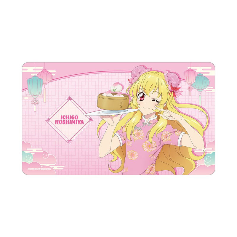 [New Product] Aikatsu! 10th STORY ~STARWAY to the Future~ Newly Illustrated Ichigo Hoshimiya China Dress ver. Multi Desk Mat / Alma Bianca Release Date: Around March 2025