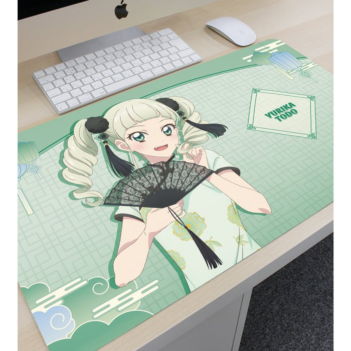 [New] Aikatsu! 10th STORY - STARWAY to the Future - Painted by Yurika Todo China Dress ver. Multi Desk Mat / Alma Bianca Release Date: around 2025/03