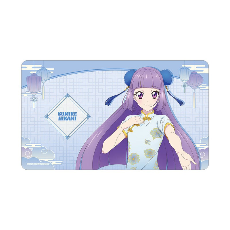 【New Product】Aikatsu! 10th STORY ~STARWAY to the Future~ Newly Illustrated Sumire Hikami China Dress ver. Multi Desk Mat / Alma Bianca Release Date: Around March 2025