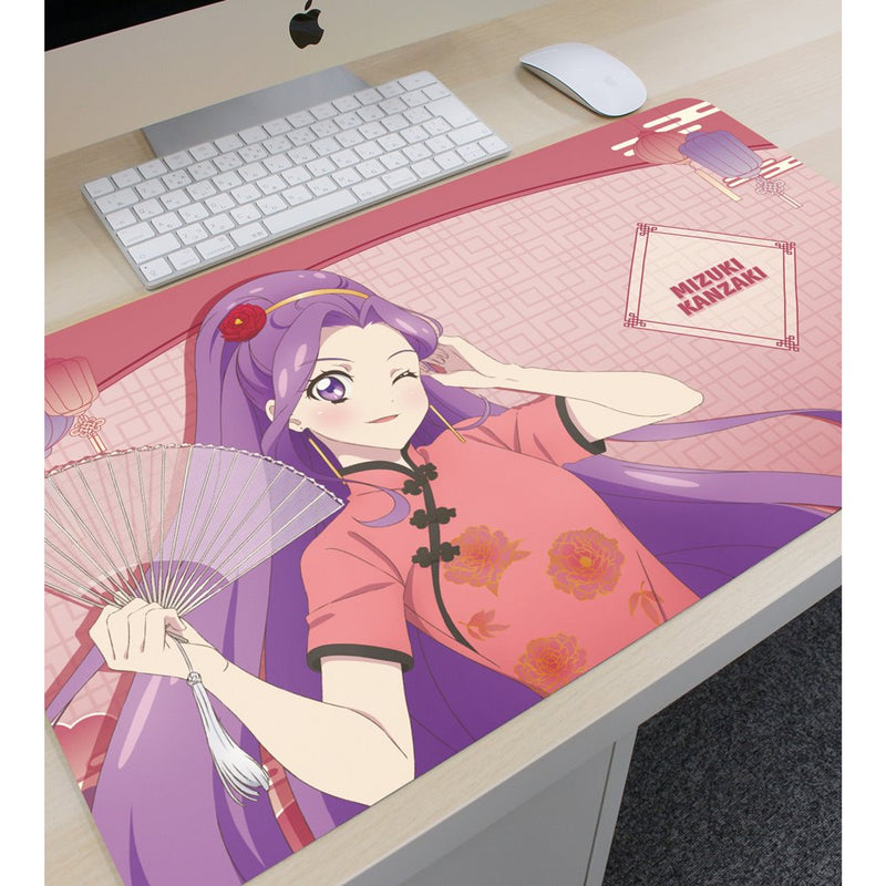 【新品】アイカツ！ 10th STORY ～未来へのSTARWAY～ 描き下ろし 神崎美月 中國風連衣裙ver. 多功能桌墊 / アルマビアンカ 發售日:2025年03月左右