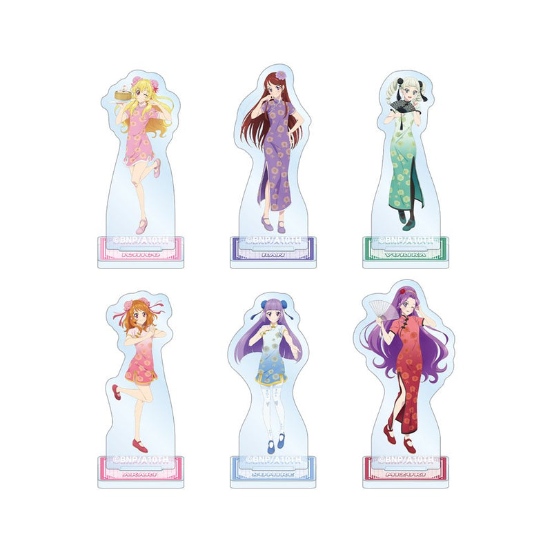 [新]《Aikatsu！ 10th STORY - STARWAY to the Future - Painted China Dress ver. 交易用迷你亚克力支架 1BOX / Alma Bianca 发售日期：约2025/03