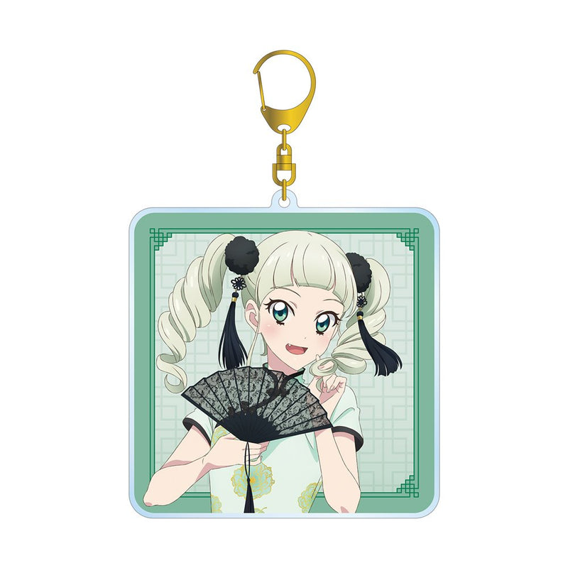【新品】アイカツ！ 10th STORY ～未来へのSTARWAY～ 描き下ろし 藤堂ユリカ チャイナドレスver. BIGアクリルキーホルダー / アルマビアンカ 發售日:2025年03月頃