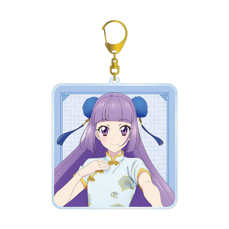 【新品】アイカツ！ 10th STORY ～未来へのSTARWAY～ 描き下ろし 氷上スミレ チャイナドレスver. BIGアクリルキーホルダー / アルマビアンカ 発売日:2025年03月頃