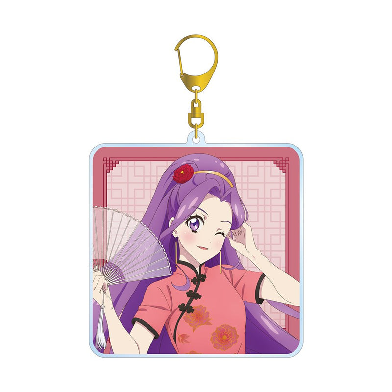 【新品】アイカツ！ 10th STORY ～未来へのSTARWAY～ 原創插畫 神崎美月 中國風連衣裙ver. 大型壓克力鑰匙圈 / アルマビアンカ 發售日:2025年03月左右