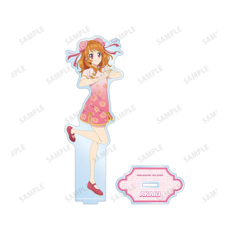 [新] Aikatsu！ 10th STORY - STARWAY to the Future - Painted by Akari Ozora China Dress ver. BIG Acrylic Stand / Alma Bianca Release date: Mar 2025 approx.