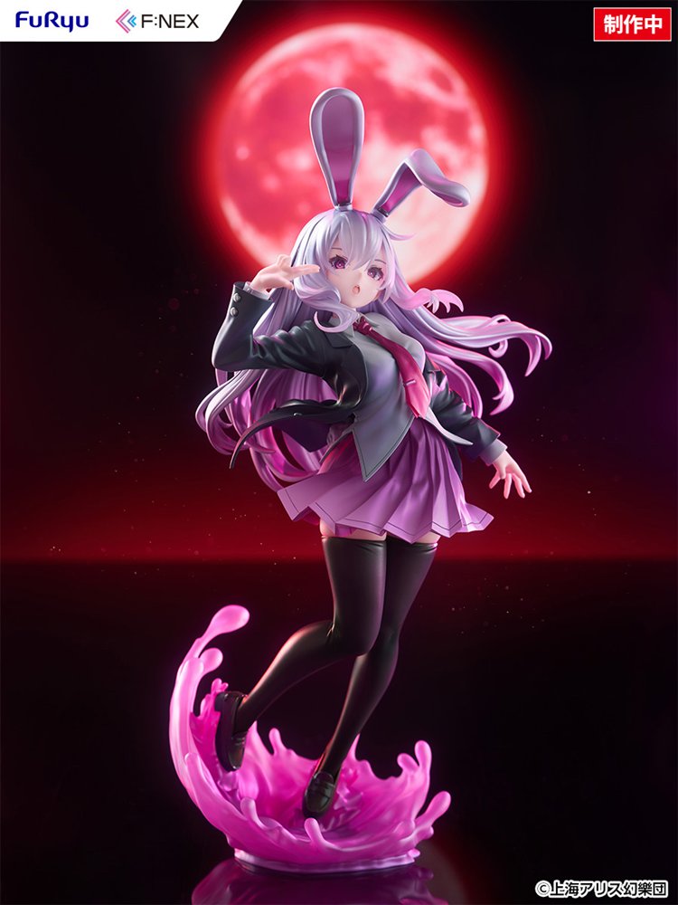 [New] 东方Project 铃仙·优昙华院·因幡 illustration by 羽々斬 1/7比例手办 / フリュー株式会社 发售日:2026年12月前后