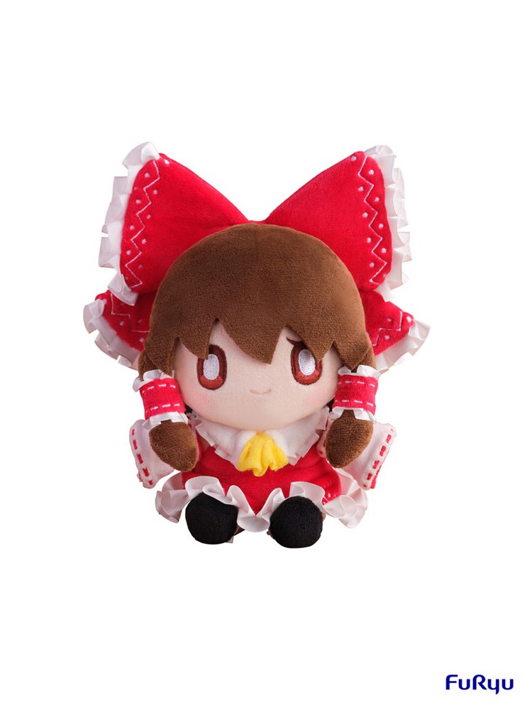 東方Project 博麗霊夢 ぬいぐるみ かわいい　大きい 25cm【残限定5】 グッズ-ぬいぐるみ】東方Project 博麗霊夢 ほわほわぬいぐるみ【再販