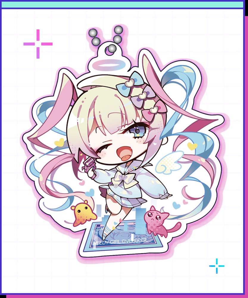 新品】NEEDY GIRL OVERDOSE SDこもわた先生超てんちゃんアクキー / WHY
