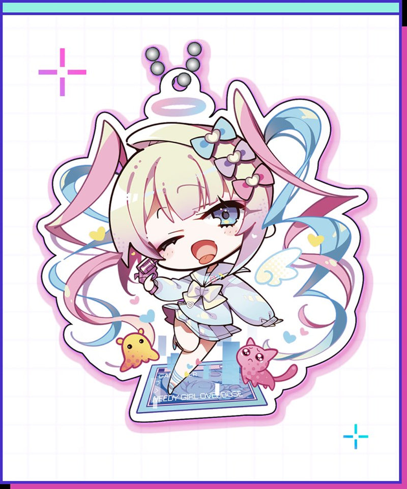 【新品】NEEDY GIRL OVERDOSE SDこもわた先生超てんちゃんアクキー / WHY SO SERIOUS? 発売日:2025年06月頃