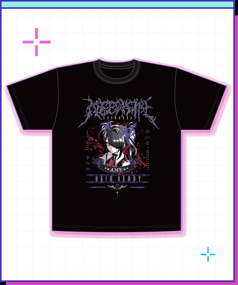 新品】NEEDY GIRL OVERDOSE あめちゃんウォッシュT Lサイズ / WHY SO