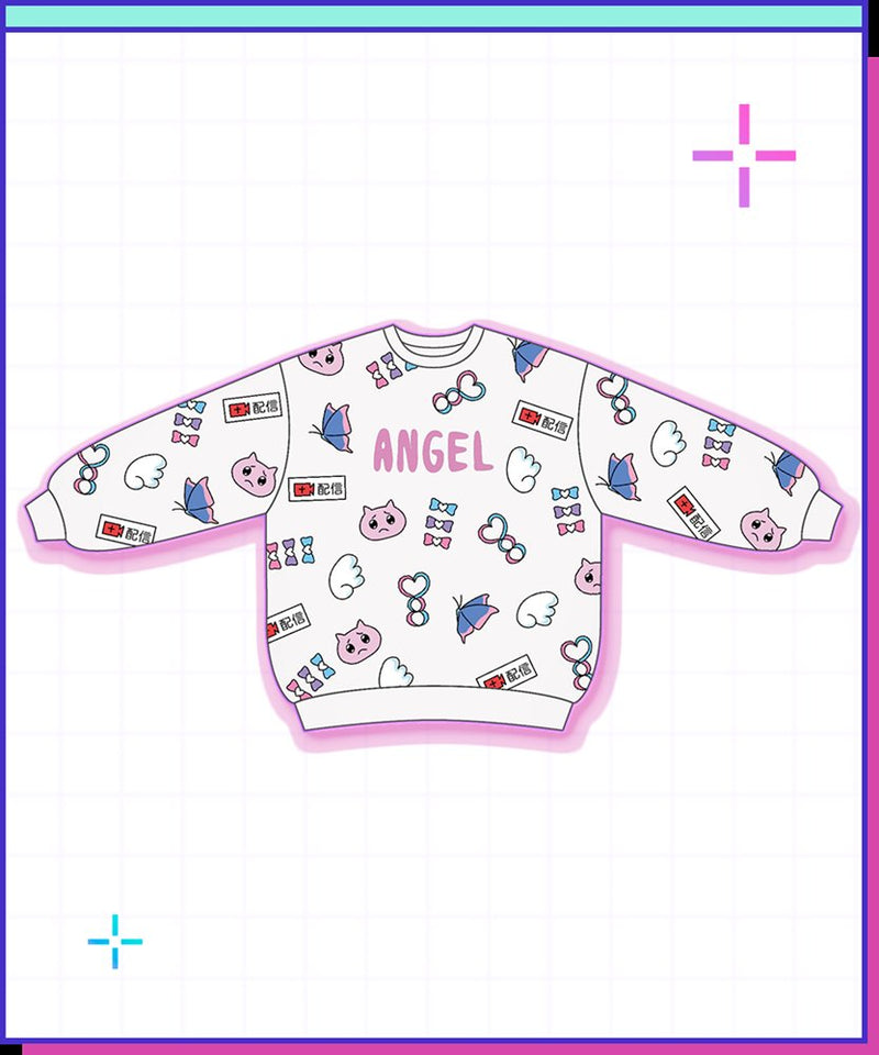 [New] NEEDY GIRL OVERDOSE ANGEL Sweatshirt / WHY SO SERIOUS? Release Date: Around November 2025