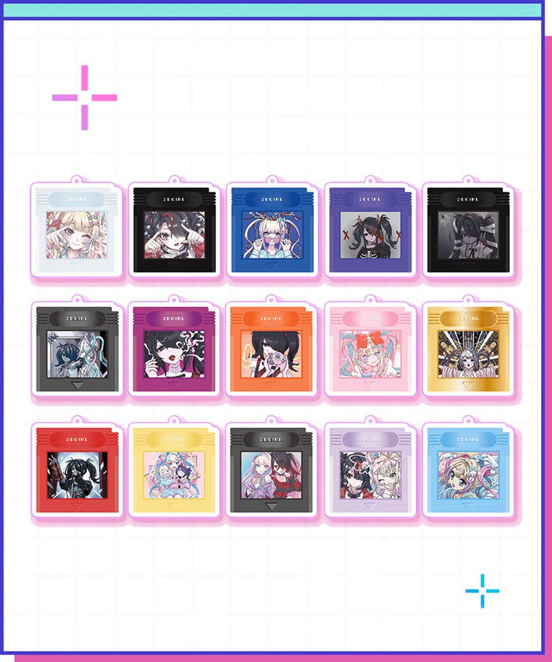 [New] NEEDY STREAMER OVERLOAD 遊戲卡帶風隨機壓克力鑰匙圈 / WHY SO SERIOUS? 發售日:2025年12月頃