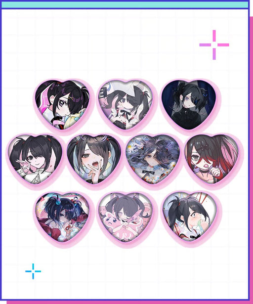 ジャケットイラスト柄 缶バッジ NEEDY GIRL OVERDOSE セット ジャケットイラスト柄 缶バッジ NEEDY GIRL OVERDOSE セット