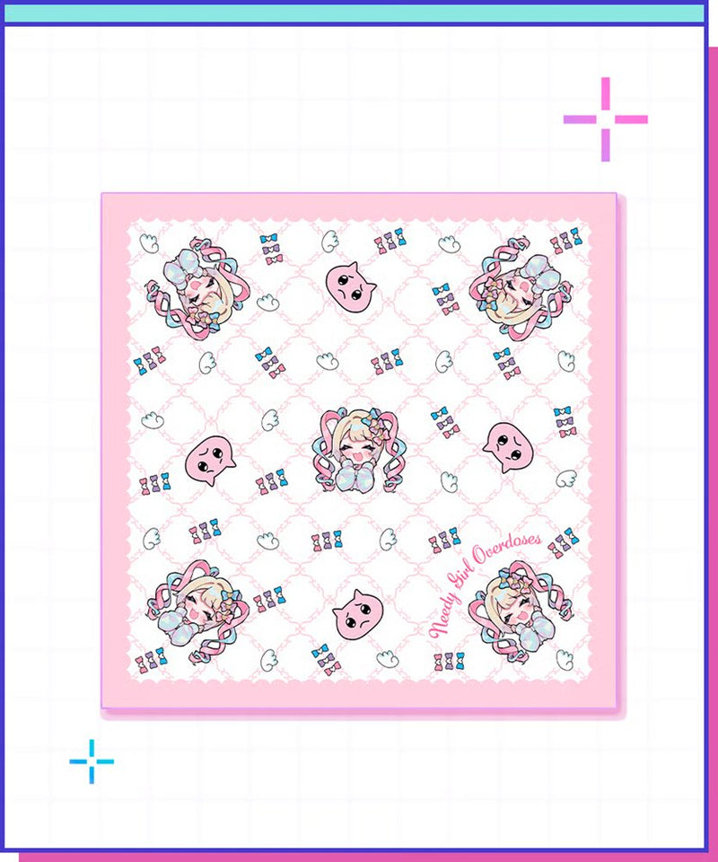 【新品】NEEDY GIRL OVERDOSE 超てんちゃんソフトハンカチ / WHY SO SERIOUS? 発売日:2025年12月頃