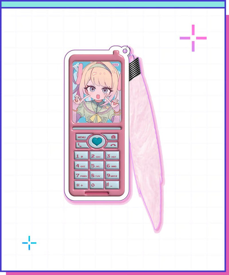 [New] NEEDY STREAMER OVERLOAD KAngel(OMGkawaiiAngel-chan) Flip Phone Acrylic Keychain / WHY SO SERIOUS? Release Date: Around December 2025