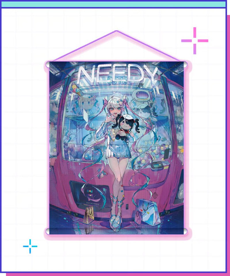 【新品】NEEDY GIRL OVERDOSE 超てんちゃんキラキラタペストリー / WHY SO SERIOUS? 発売日:2025年12月頃
