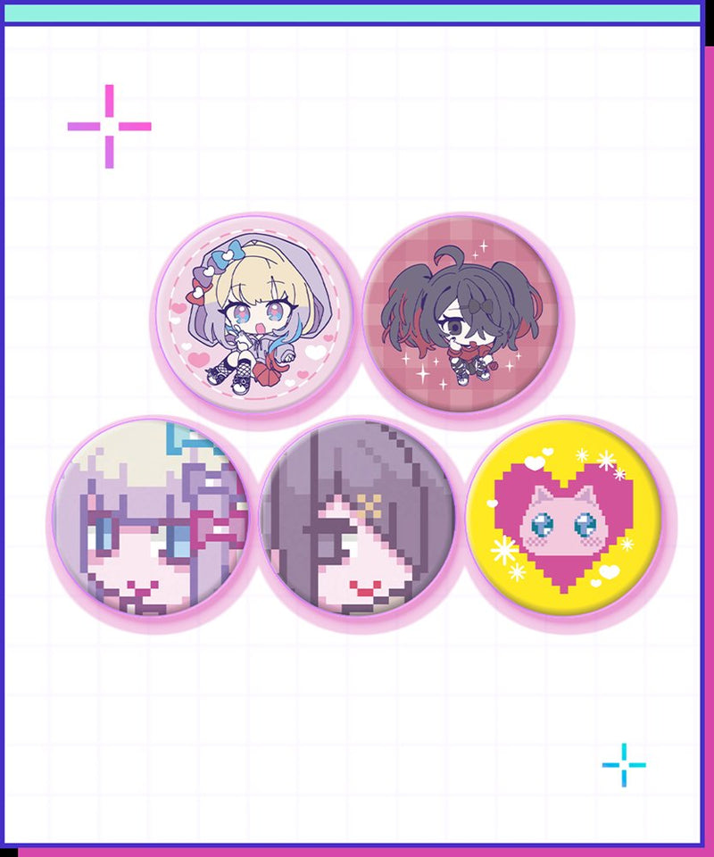 【新品】NEEDY GIRL OVERDOSE 刺繍缶バッジコレクション / WHY SO SERIOUS? 発売日:2026年02月頃