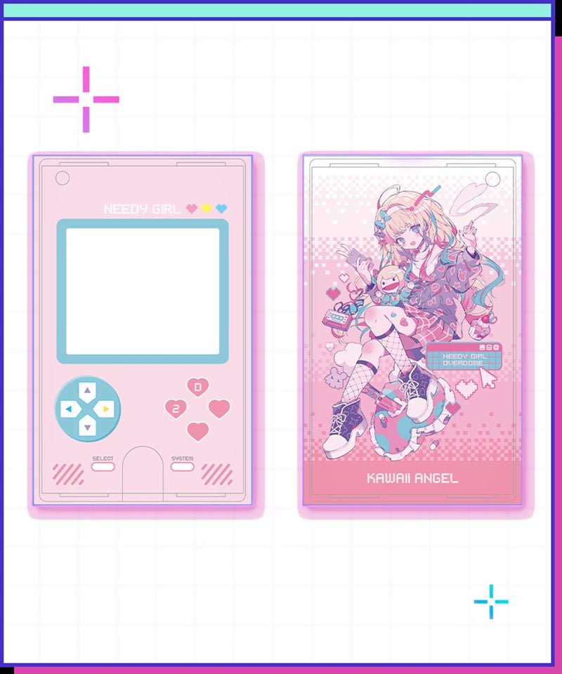 [New] NEEDY STREAMER OVERLOAD KAngel(OMGkawaiiAngel-chan) Game Style IC Case / WHY SO SERIOUS? Release Date: Around February 2026