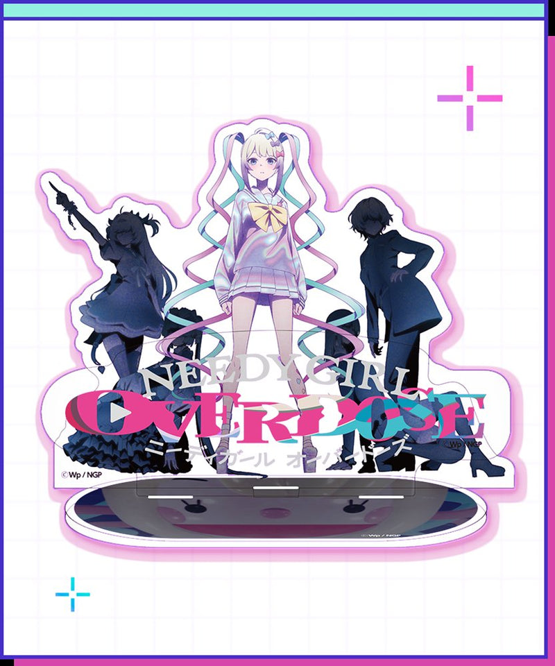 【新品】NEEDY GIRL OVERDOSE アニメキービジュアル第1弾アクリルスタンド / WHY SO SERIOUS? 発売日:2026年06月頃