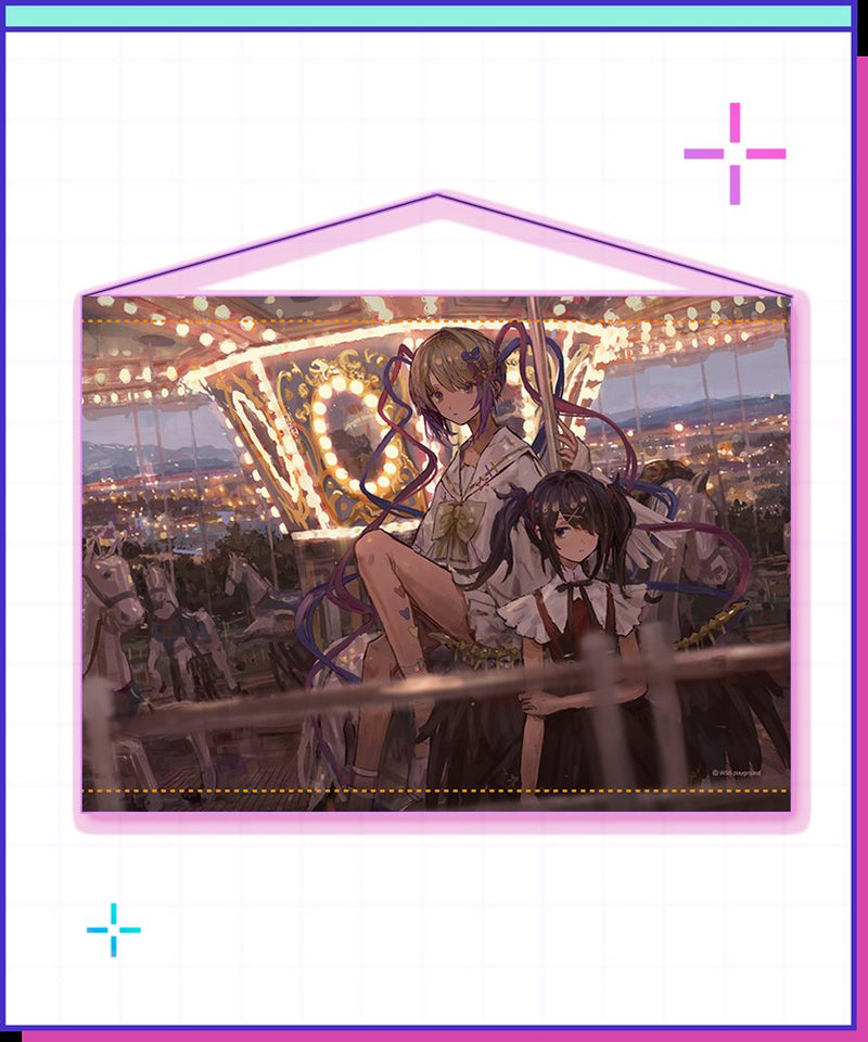 【新品】NEEDY GIRL OVERDOSE ニディガ展4キラキラタペストリー / WHY SO SERIOUS? 発売日:2026年06月頃