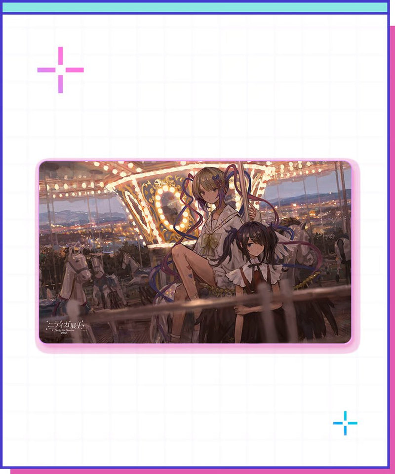 [New] NEEDY STREAMER OVERLOAD Nidiga Exhibition 4 Desk Mat / WHY SO SERIOUS? Release Date: Around June 2026