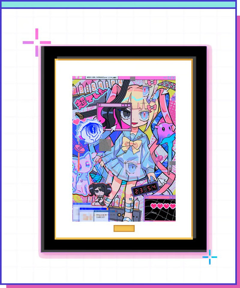 【新品】NEEDY GIRL OVERDOSE 複製原画 寺田てら先生Ver. / WHY SO SERIOUS? 発売日:2026年06月頃