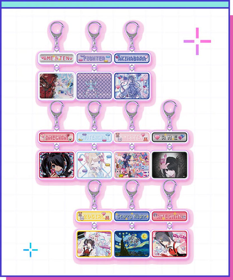 [New] NEEDY STREAMER OVERLOAD(主播女孩重度依赖) 带牌双连亚克力钥匙扣 / WHY SO SERIOUS? 发售日期:2026年06月前后