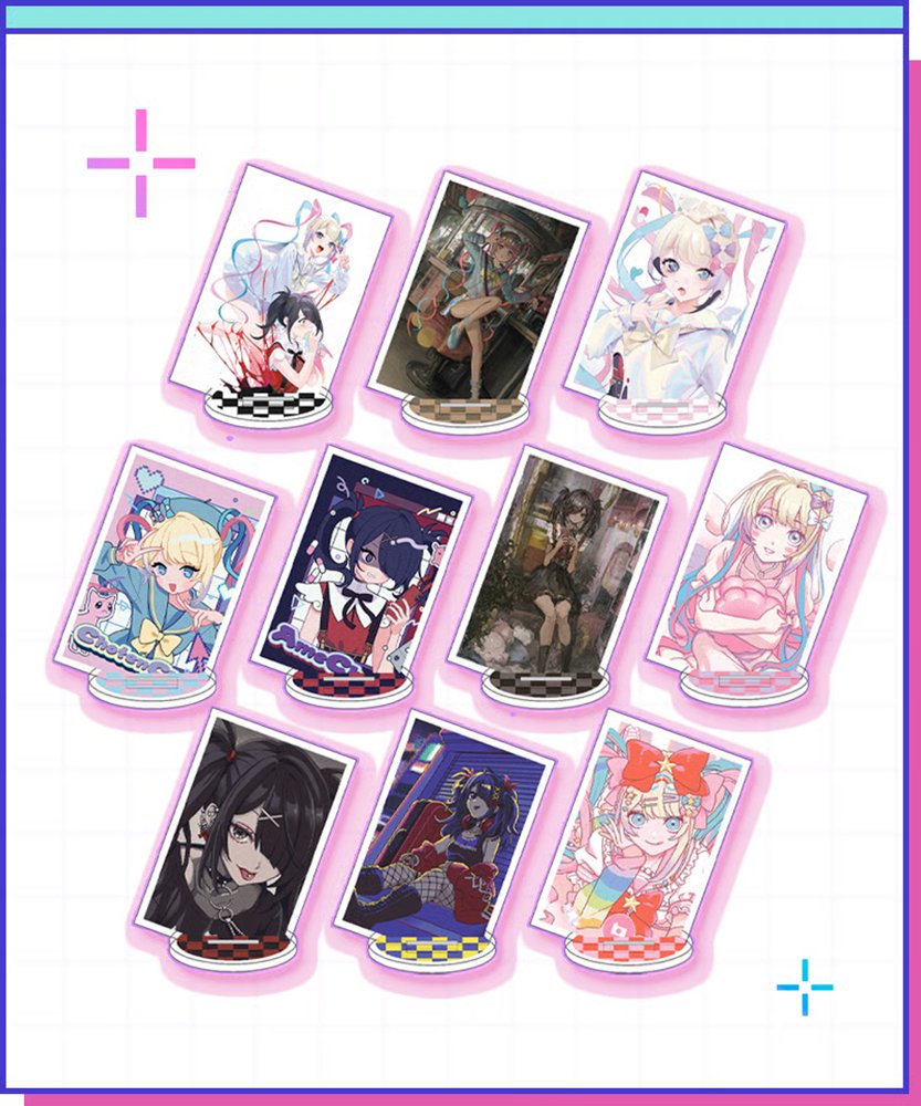 新品】NEEDY GIRL OVERDOSE ナナメブラインドアクスタ / WHY SO
