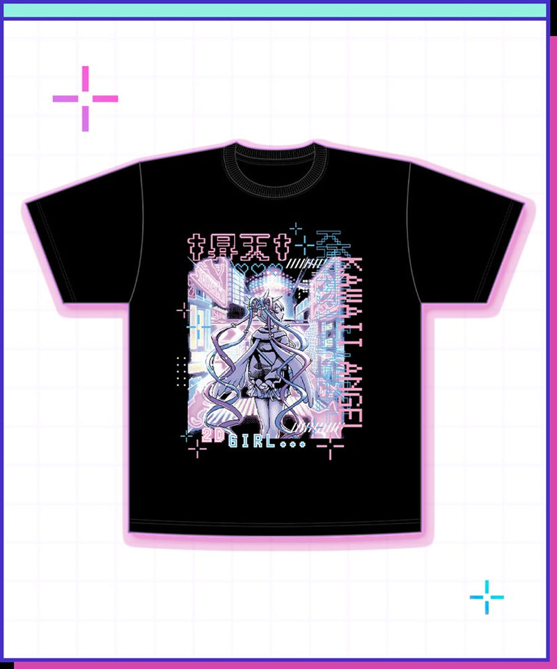 【新品】NEEDY GIRL OVERDOSE 2DANGELネオンT XLサイズ / WHY SO SERIOUS? 発売日:2026年06月頃