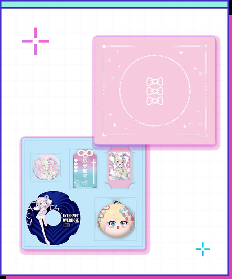 [New] NEEDY STREAMER OVERLOAD(主播女孩重度依赖) ニディガ展4纪念盒 超天酱版 / WHY SO SERIOUS? 发售日期:2026年06月前后
