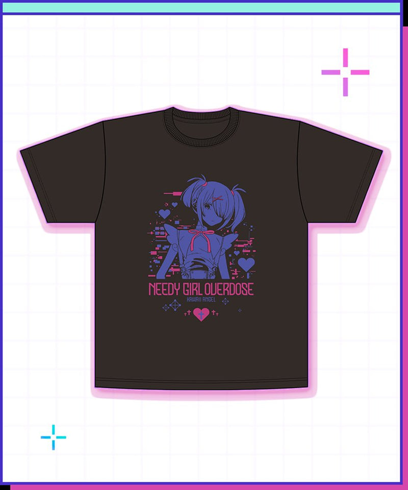 [New] NEEDY STREAMER OVERLOAD T-shirt / Ame-chan (Violet & Pink) / WHY SO SERIOUS? Release Date: 2026年08月10日