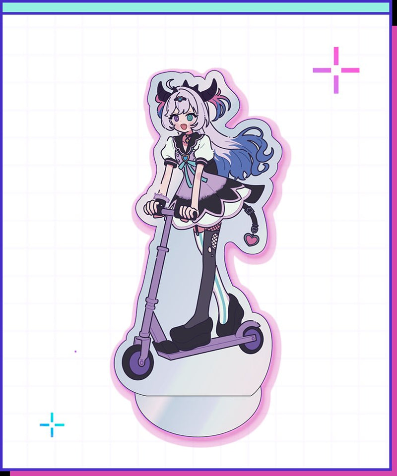 【新品】NEEDY GIRL OVERDOSE アクリルスタンド／パープル・ロリポップ（わき先生ver.） / WHY SO SERIOUS? 発売日:2026年08月10日