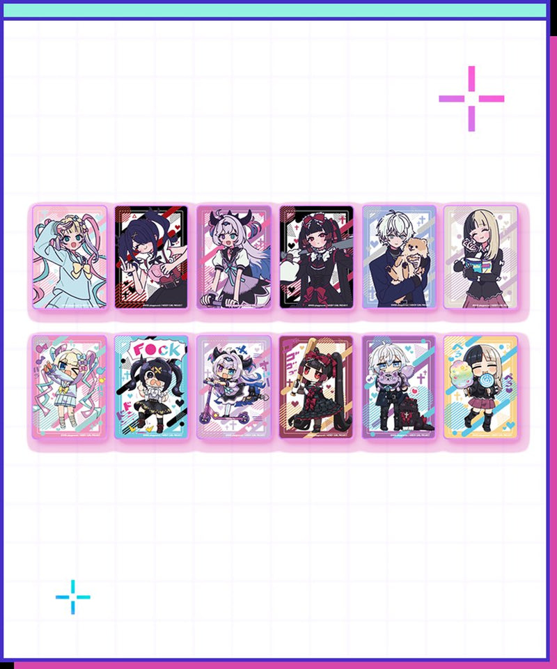 [New] NEEDY STREAMER OVERLOAD(主播女孩重度依赖) 交易透明卡（わき先生&かにかま先生ver.）（全12种中1个） / WHY SO SERIOUS? 发售日:2026年08月10日