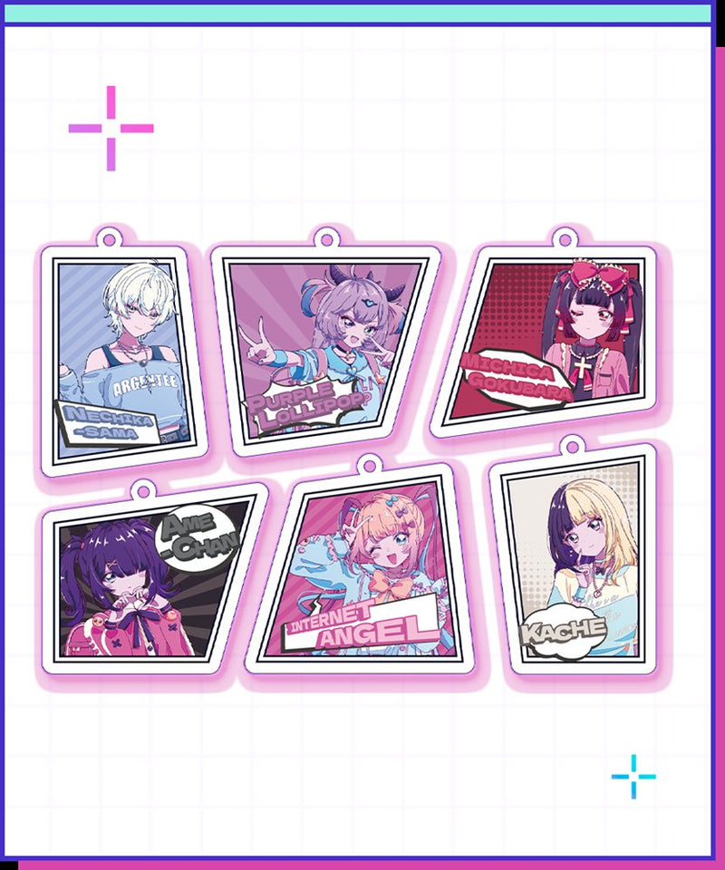 [New] NEEDY STREAMER OVERLOAD Trading Acrylic Keyholder (Miron-sensei ver.) (1 of 6 types) / WHY SO SERIOUS? Release date: 2026年09月10日