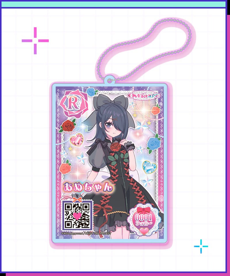 【新品】NEEDY GIRL OVERDOSE アクリルキーホルダー／あめちゃん（金谷先生 ver.） / WHY SO SERIOUS? 発売日:2026年08月頃