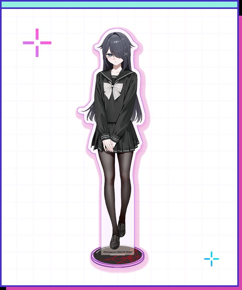 新品】NEEDY GIRL OVERDOSE 30cmアクリルスタンド／あめちゃん（学生