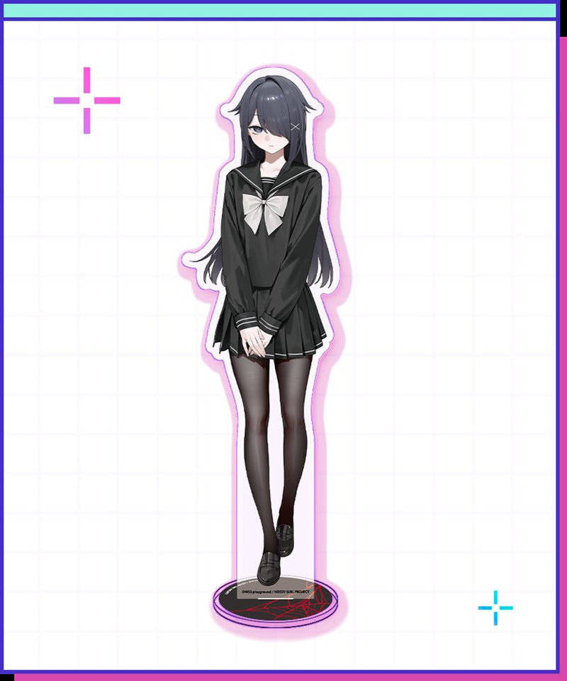 【新品】NEEDY GIRL OVERDOSE 30cmアクリルスタンド／あめちゃん（学生 ver.） / WHY SO SERIOUS? 発売日:2026年08月頃