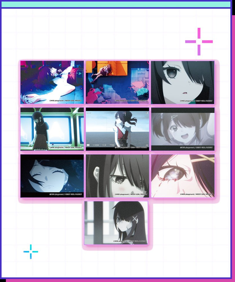 [New] NEEDY STREAMER OVERLOAD Trading Square Can Badge / Ame-chan (Anime ver.) (1 of 10 types) / WHY SO SERIOUS? Release date: Around August 2026