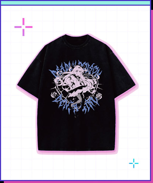 【新品】NEEDY GIRL OVERDOSE Tシャツ／パープル・ロリポップ(BOOM ver.） / WHY SO SERIOUS? 発売日:2026年09月頃