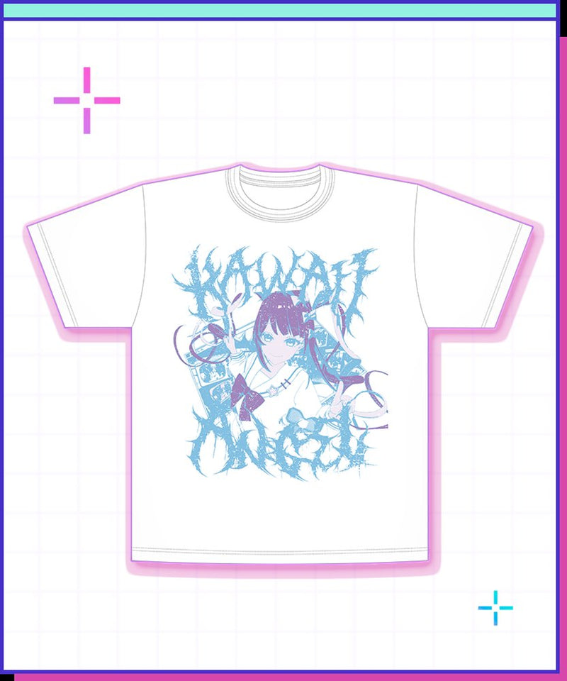 【新品】NEEDY GIRL OVERDOSE 画面の中からジェルばんはTシャツ(Ver.BLUE) / WHY SO SERIOUS? 発売日:2026年10月頃