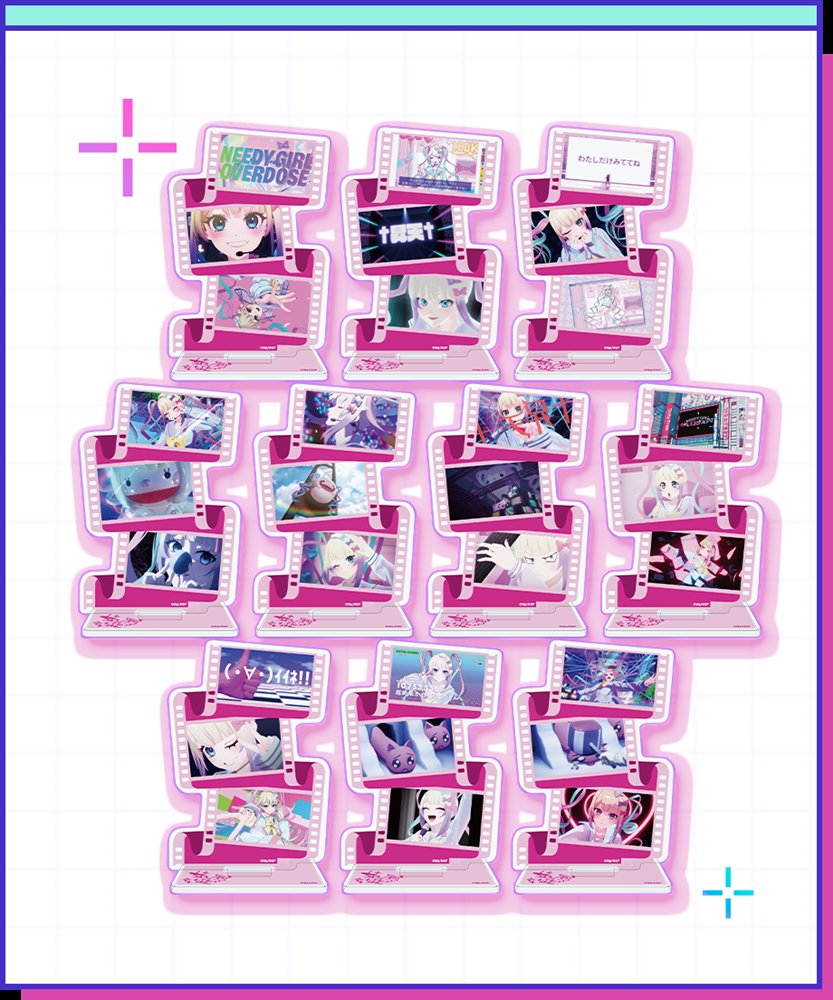 新品】NEEDY GIRL OVERDOSE トレーディングアクリルスタンド／超てん