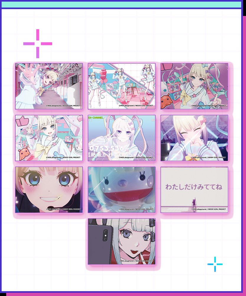 超てんちゃん 缶バッジ 8種類セット NEEDY GIRL OVERDOSE 新品】NEEDY GIRL OVERDOSE トレーディングスクエア缶バッジ／超てん