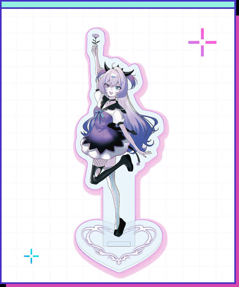 【新品】NEEDY GIRL OVERDOSE パープル・ロリポップ ミステリー・ローズアクスタ / WHY SO SERIOUS? 発売日:2026年12月頃