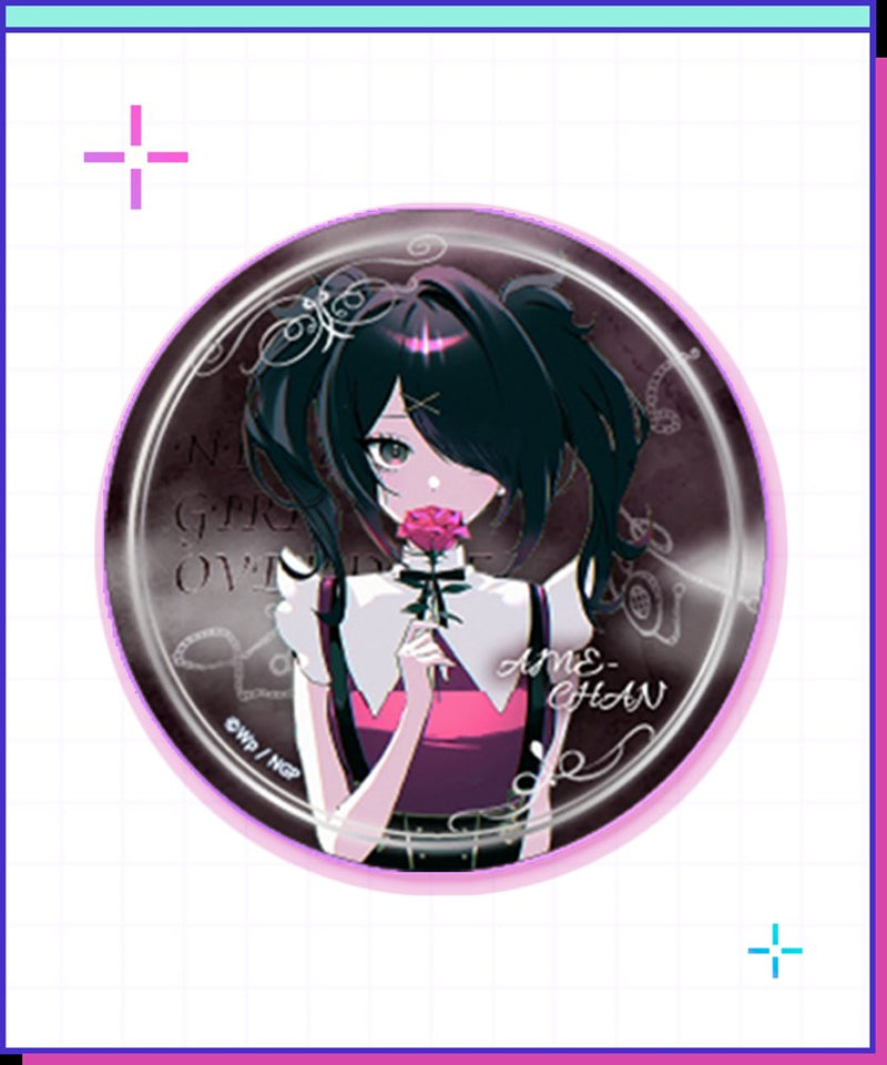 【新品】NEEDY GIRL OVERDOSE あめちゃん ミステリー・ローズ缶バッジ / WHY SO SERIOUS? 発売日:2026年12月頃