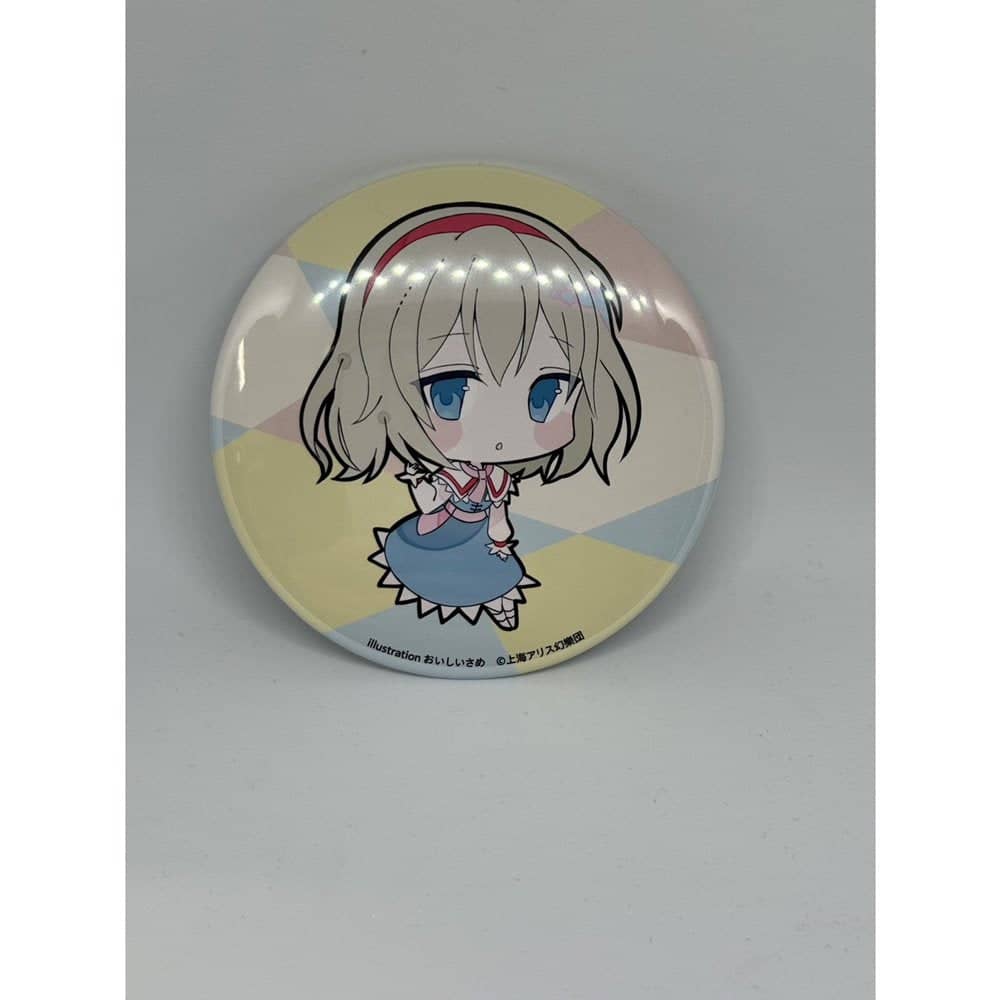 新品】東方Project アリス・マーガトロイド_缶バッチ / キャラマ 発売