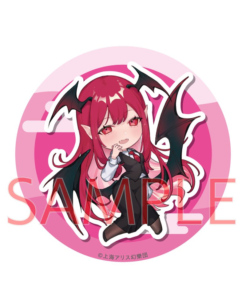 東方Project 小悪魔 缶バッジ 50個 まとめ売り 新品】東方Project 小悪魔_ﾉﾁ_缶バッジ / キャラマ 発売日:2024年12