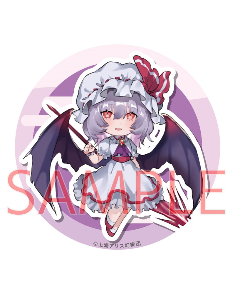 新品】東方Project レミリア・スカーレット_ﾉﾁ_缶バッジ / キャラマ