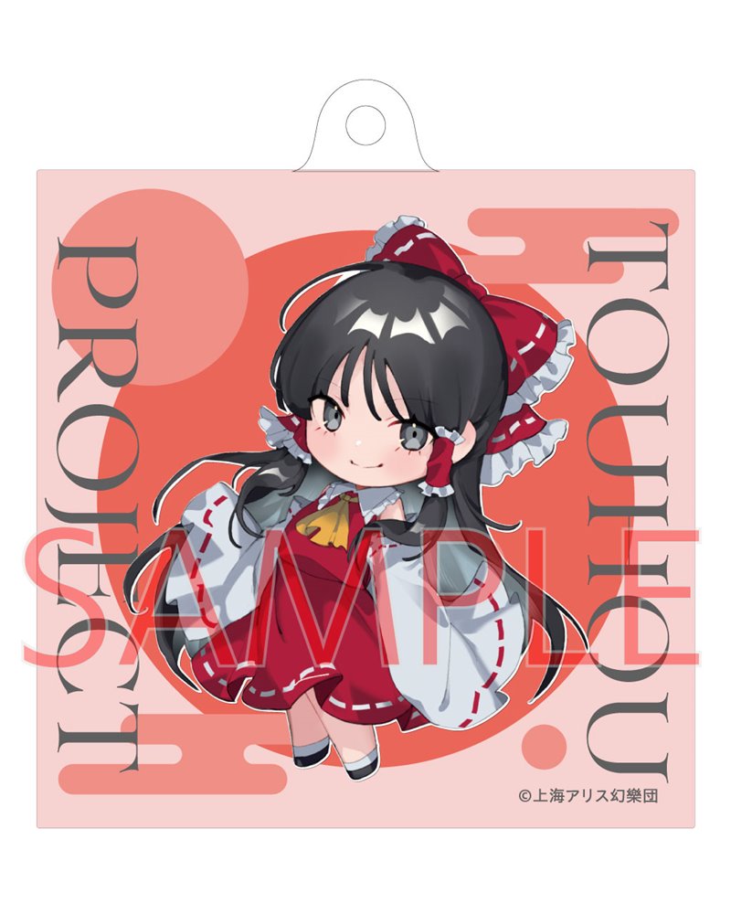 [New] Touhou Project Hakurei Reimu_Nochi_Acrylic Keychain / Carama Release date: approx. 2024/12