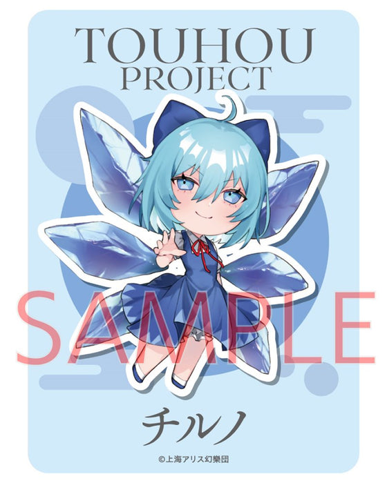 【新品】東方Project チルノ_ﾉﾁ_ステッカー / キャラマ 発売日:2024年12月頃